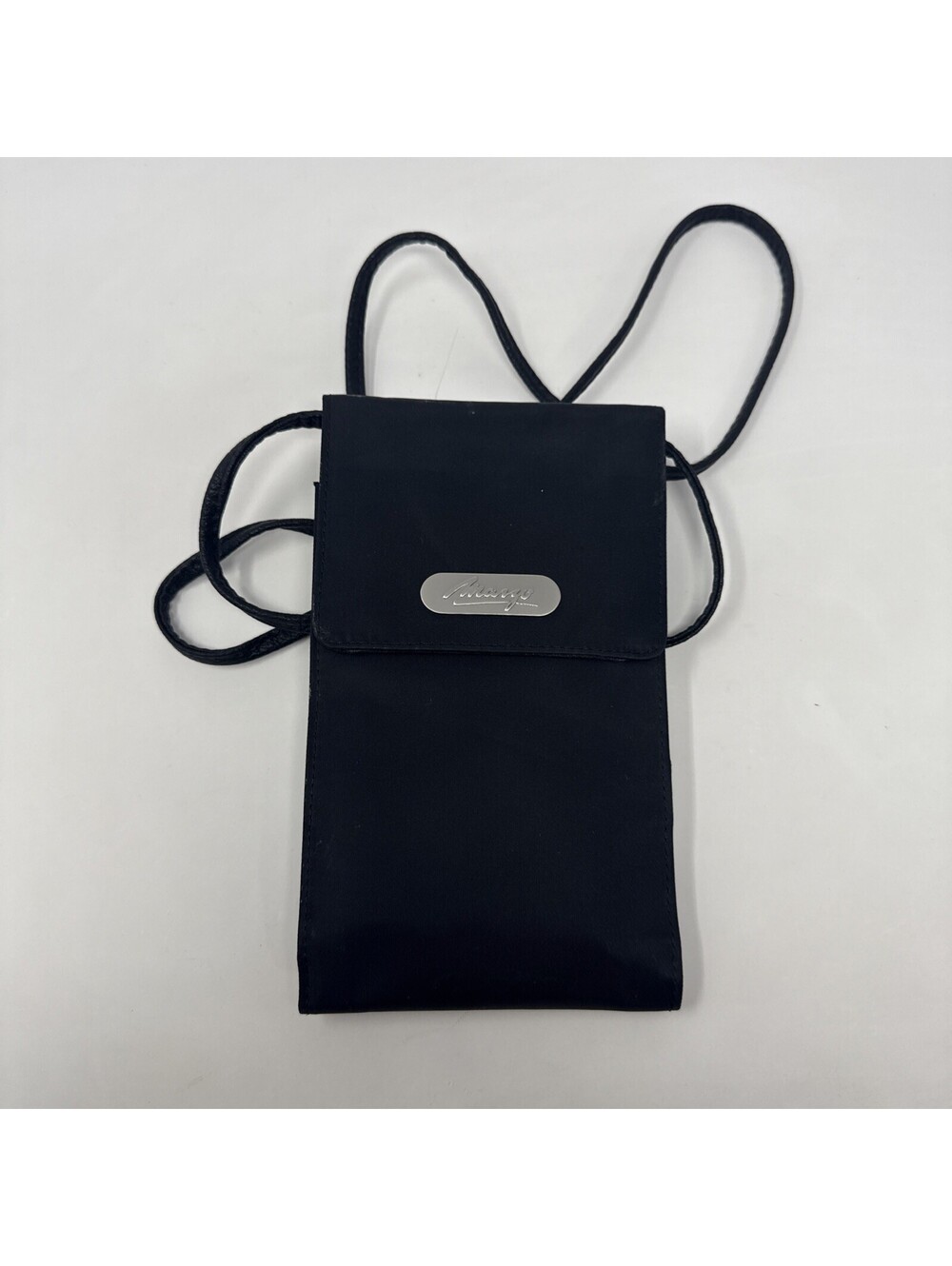 Mini Black Crossbody Purse Wallet